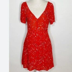 & Other Stories Floral Mini Dress